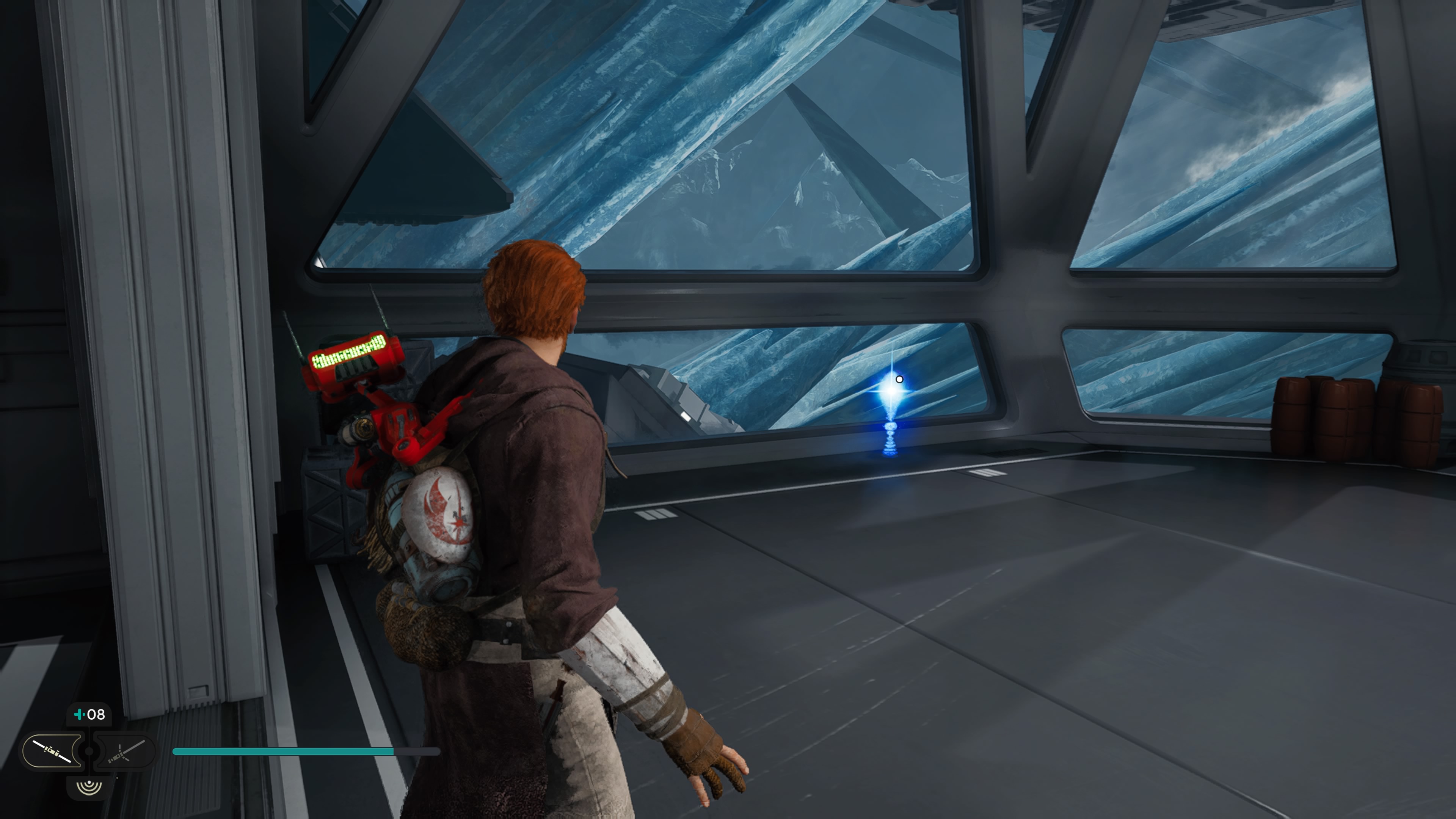 Star Wars Jedi Survivor (Ocalały) - Komora Hangaru: skrzynie, esencje, bazy danych, skarby