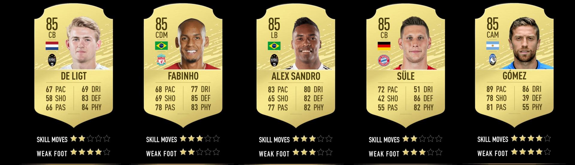 FIFA 20 – Najlepsi piłkarze – TOP 100