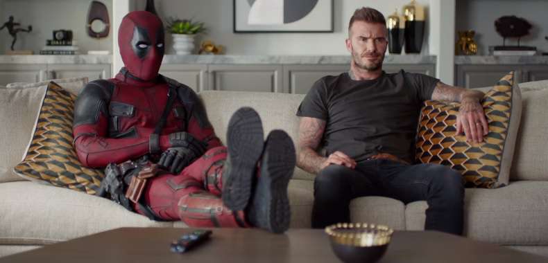 Deadpool 2 przeprasza Davida Beckhama na nowej reklamie