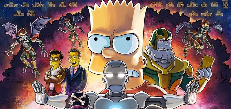 The Simpsons x Avengers na zwiastunie. Popularna animacja sparodiuje Avengers: Koniec gry