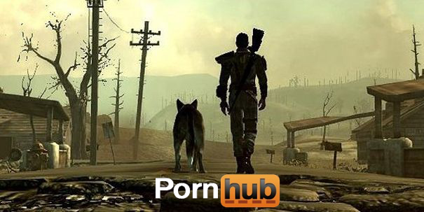 Ludzie oglądają Fallouta 4 na Pornhubie