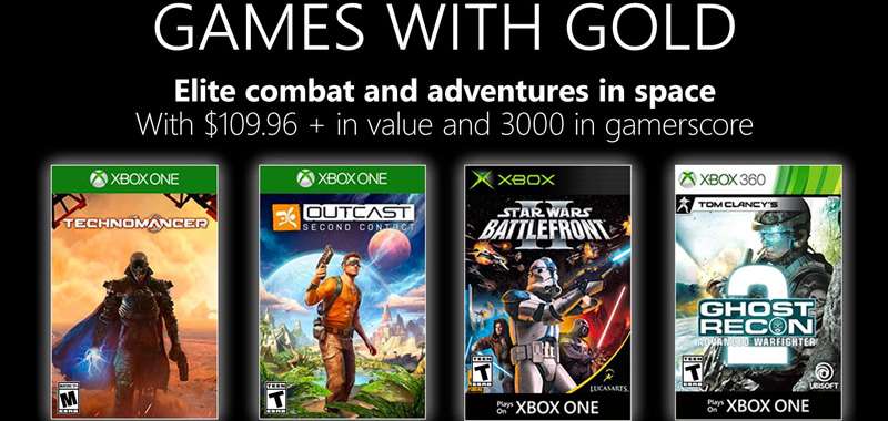 Games with Gold – kwiecień 2019. Microsoft ujawnia nowe gry w katalogu