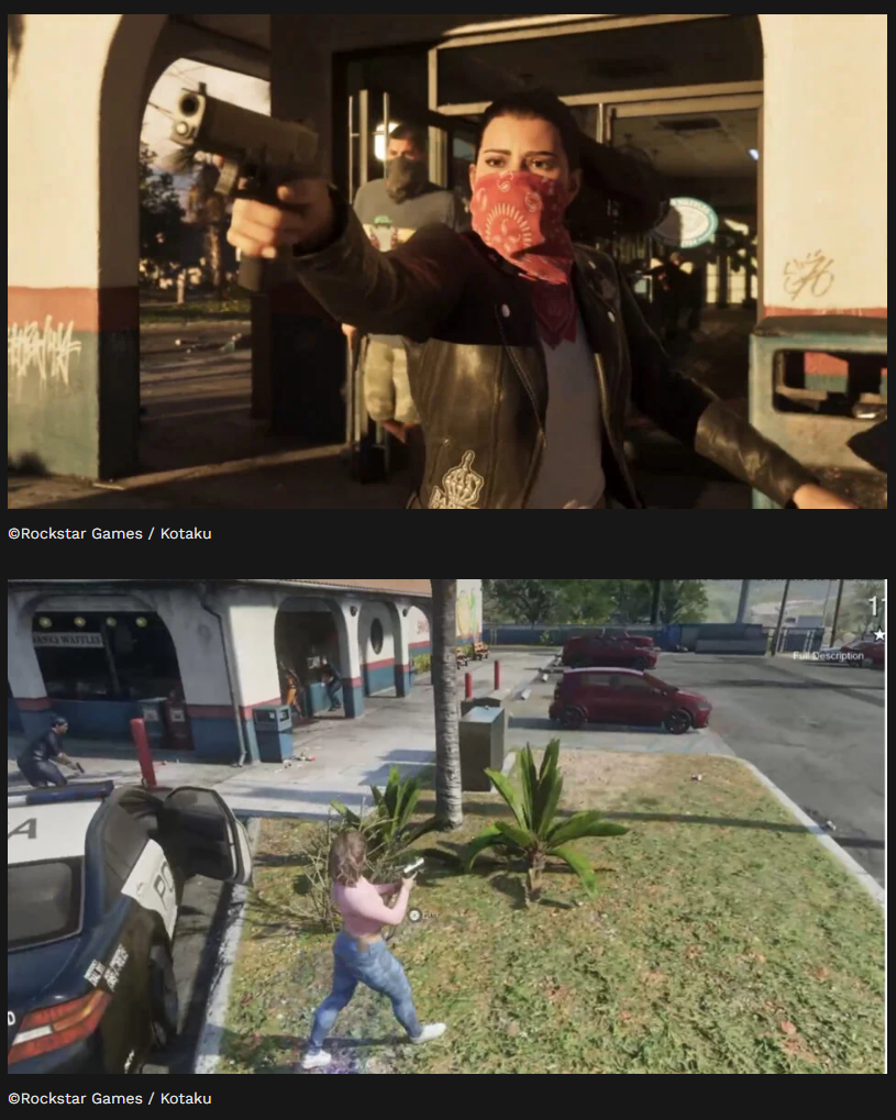 Rockstar Games pokazał nową wersję wycieku z 2022 roku. Zmiany są PRZEOGROMNE