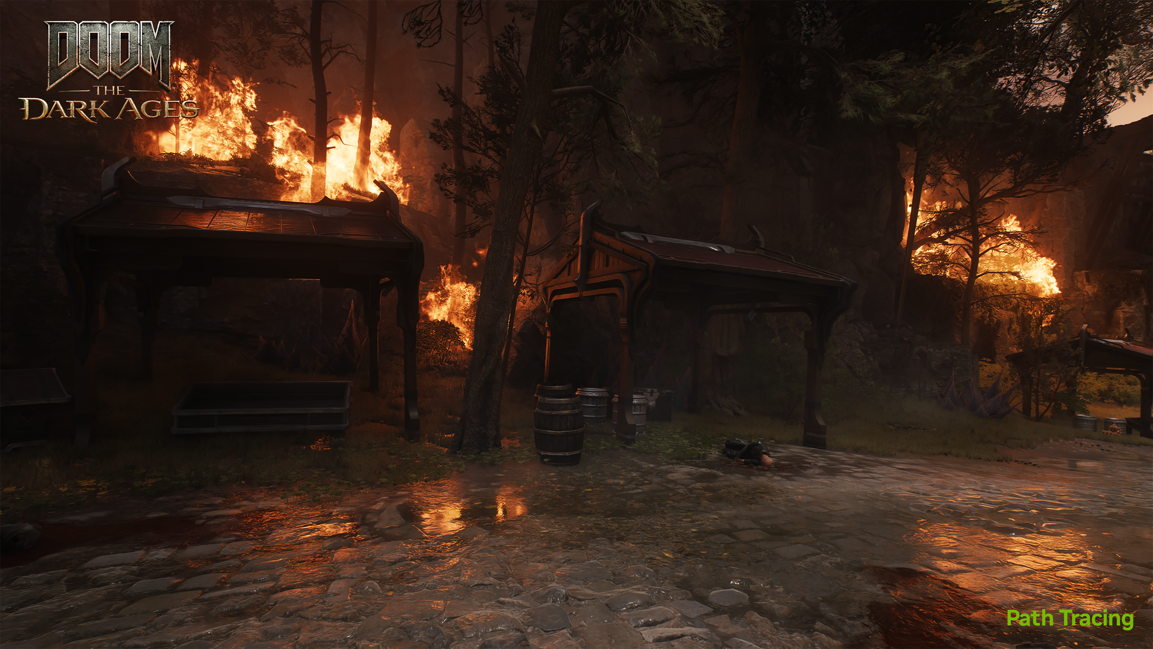 path-tracing DOOM