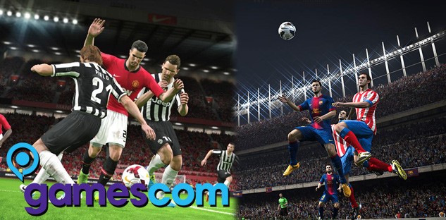 Gamescom 2013: Wielki, piłkarski pojedynek tej generacji - FIFA 14 kontra Pro Evolution Soccer 2014
