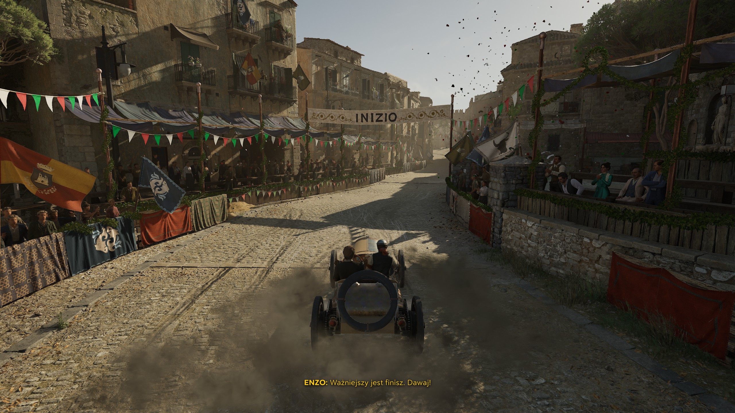Mafia The Old Country - Rozdział 7: Spirito Sportivo: stacja, wyścig Targa Siragusa, kwalifikacje, markiz