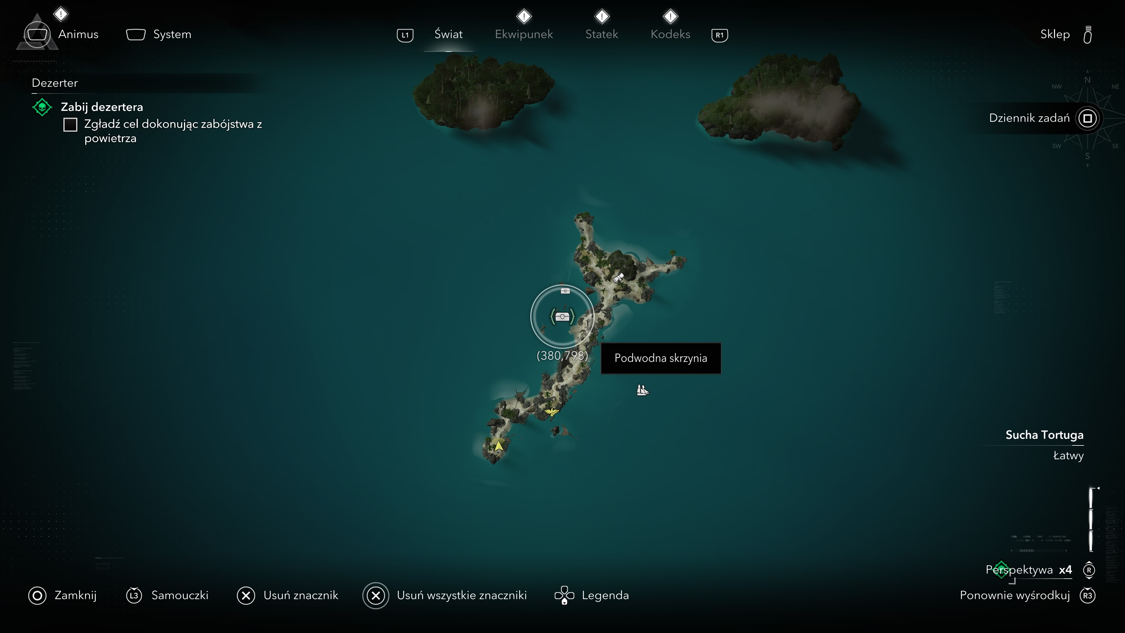 Assassin's Creed Black Flag Resynced - Skrzynie na Floryda