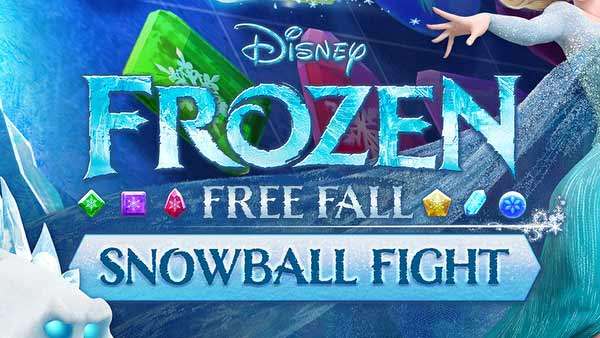 frozen free fall snowball fight - mini recka