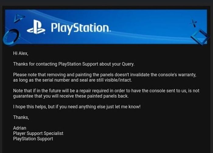 playstation support repair