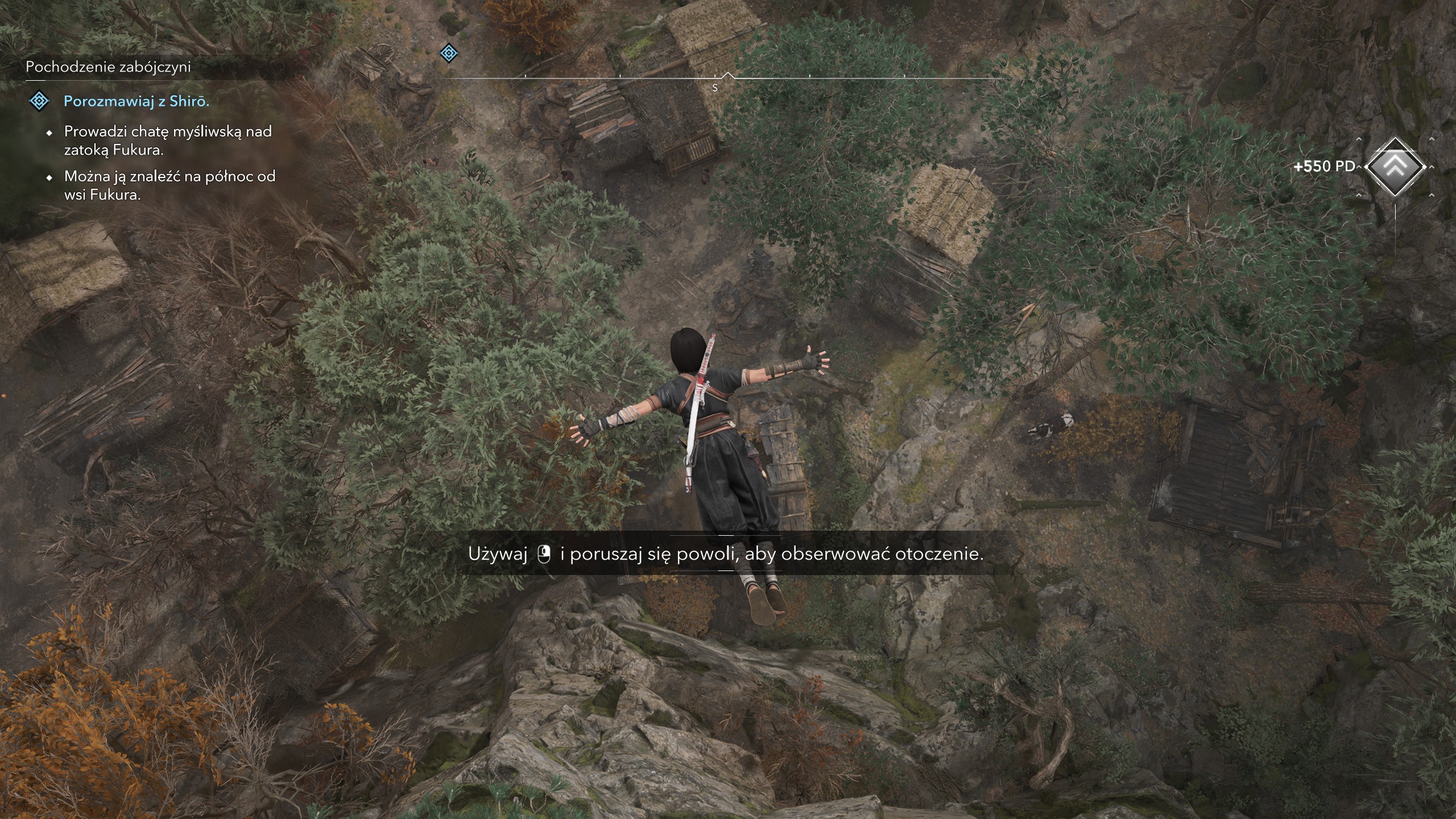 Assassin's Creed Shadows - Łowy na łowczynię, Pochodzenie zabójczyni: Nowaki, handlarz skórą, Shiro