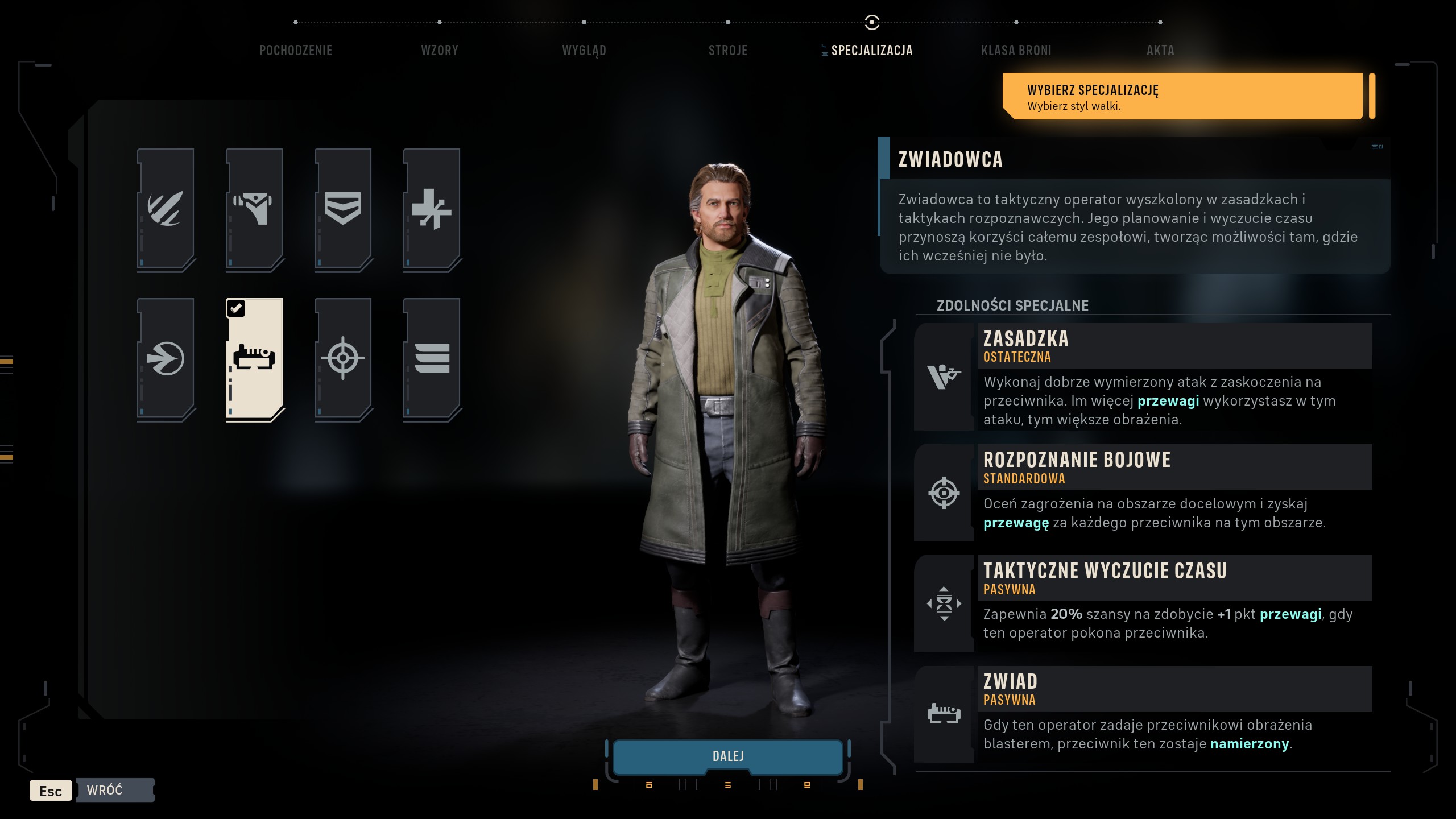 Star Wars Zero Company - Najlepsza specjalizacja i styl walki: co wybrać przy tworzeniu postaci?