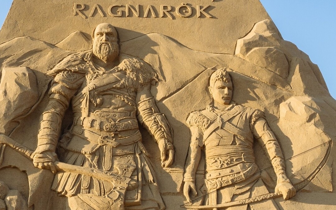 God of War Ragnarok rzeźba