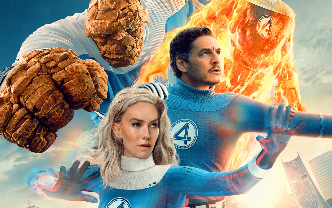 Fantastyczna czwórka: Pierwsze kroki - Plakat z okazji premiery Disney+