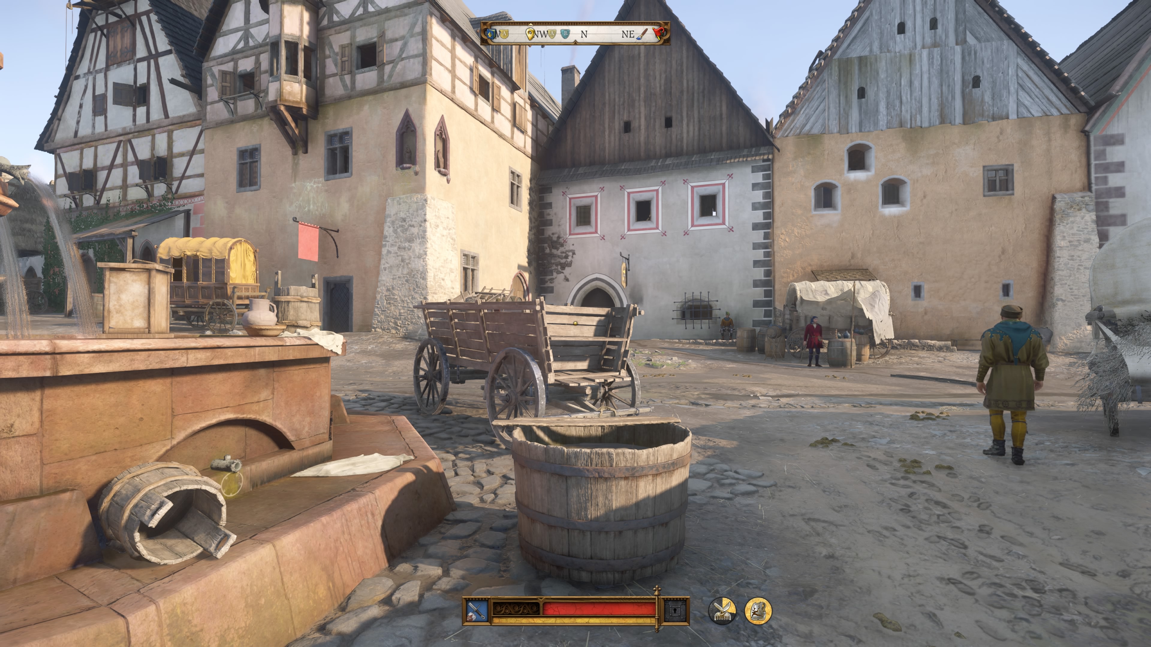 Kingdom Come Deliverance 2 - Kodeks złodziejski: Hynek, znaki, Wieprz, Czeniek, zagadka, fontanna, sklep