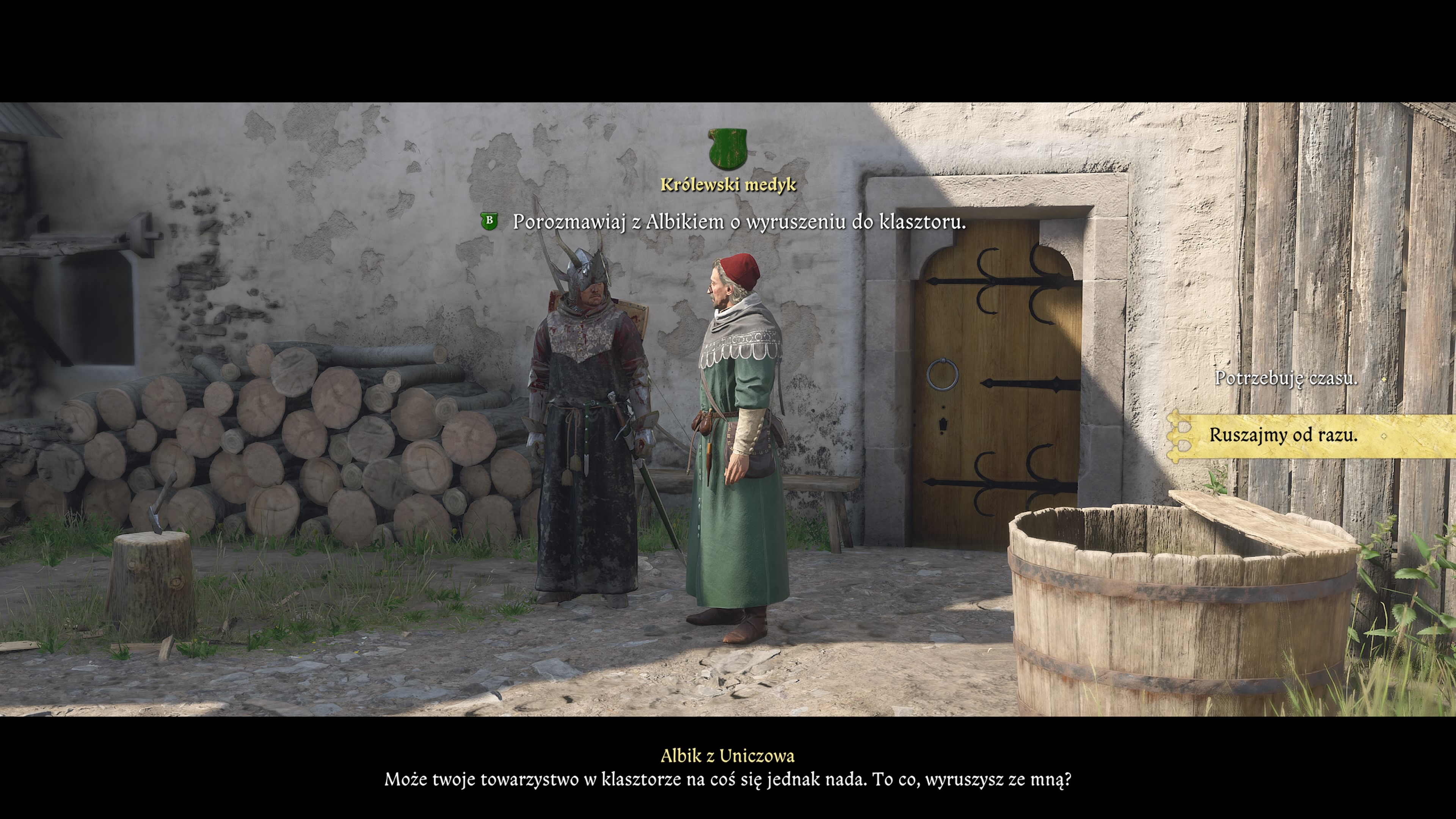 Kingdom Come Deliverance 2 - Królewski medyk: opat Jan, Albik, sedlecki klasztor