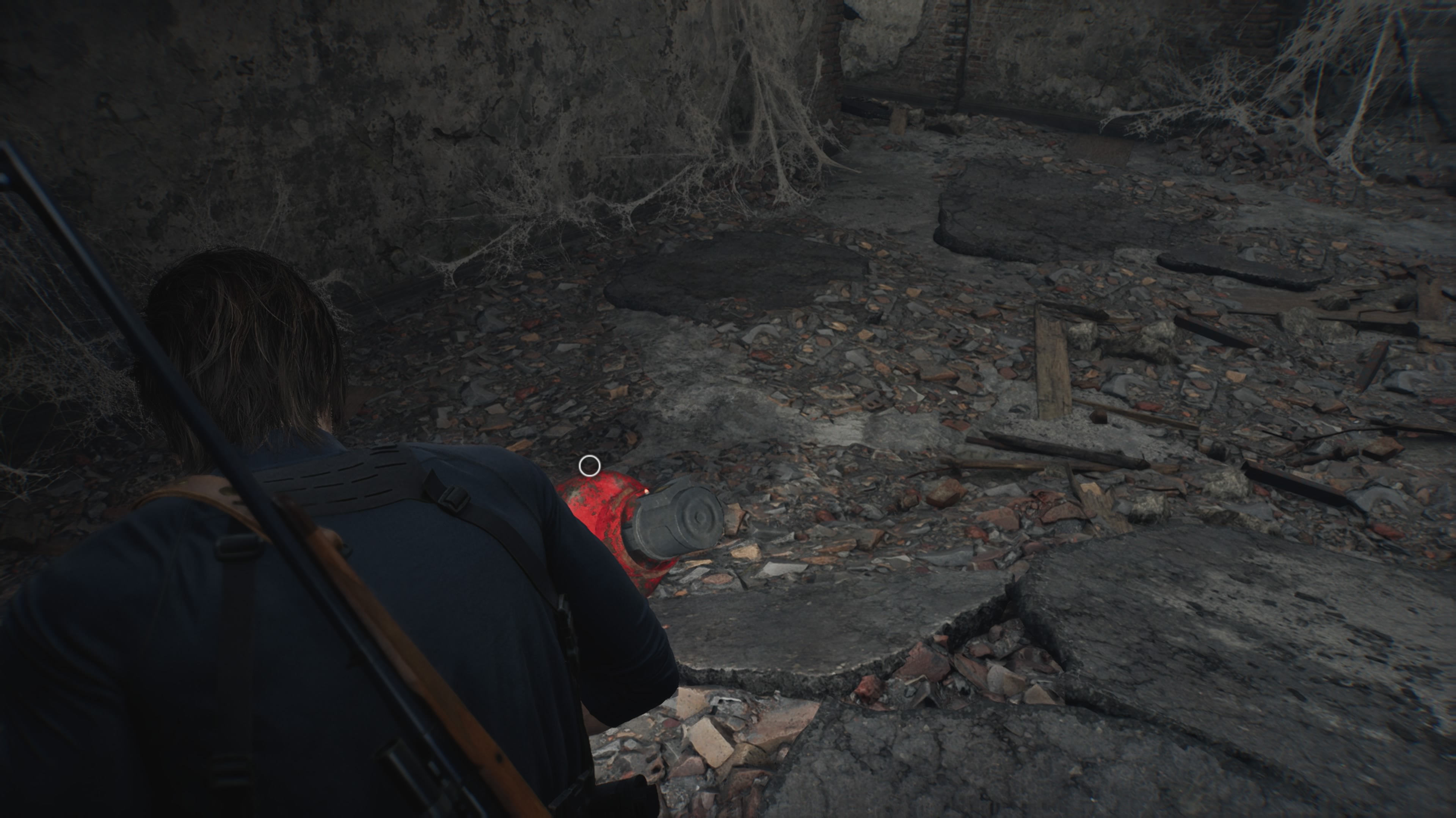 Resident Evil Requiem - Leon: Raccoon City, Spencer, ulice miasta, kontener, pająk-gigant, stacja Ridgewood