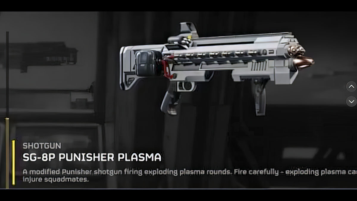 Helldivers 2 SG-8P Punisher Plasma
