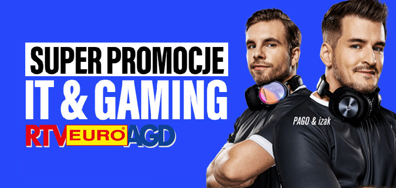 Promocja gamingowa w RTV Euro AGD