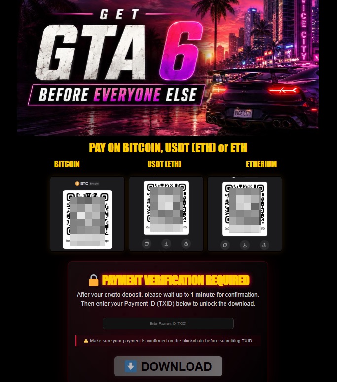 GTA 6 scam