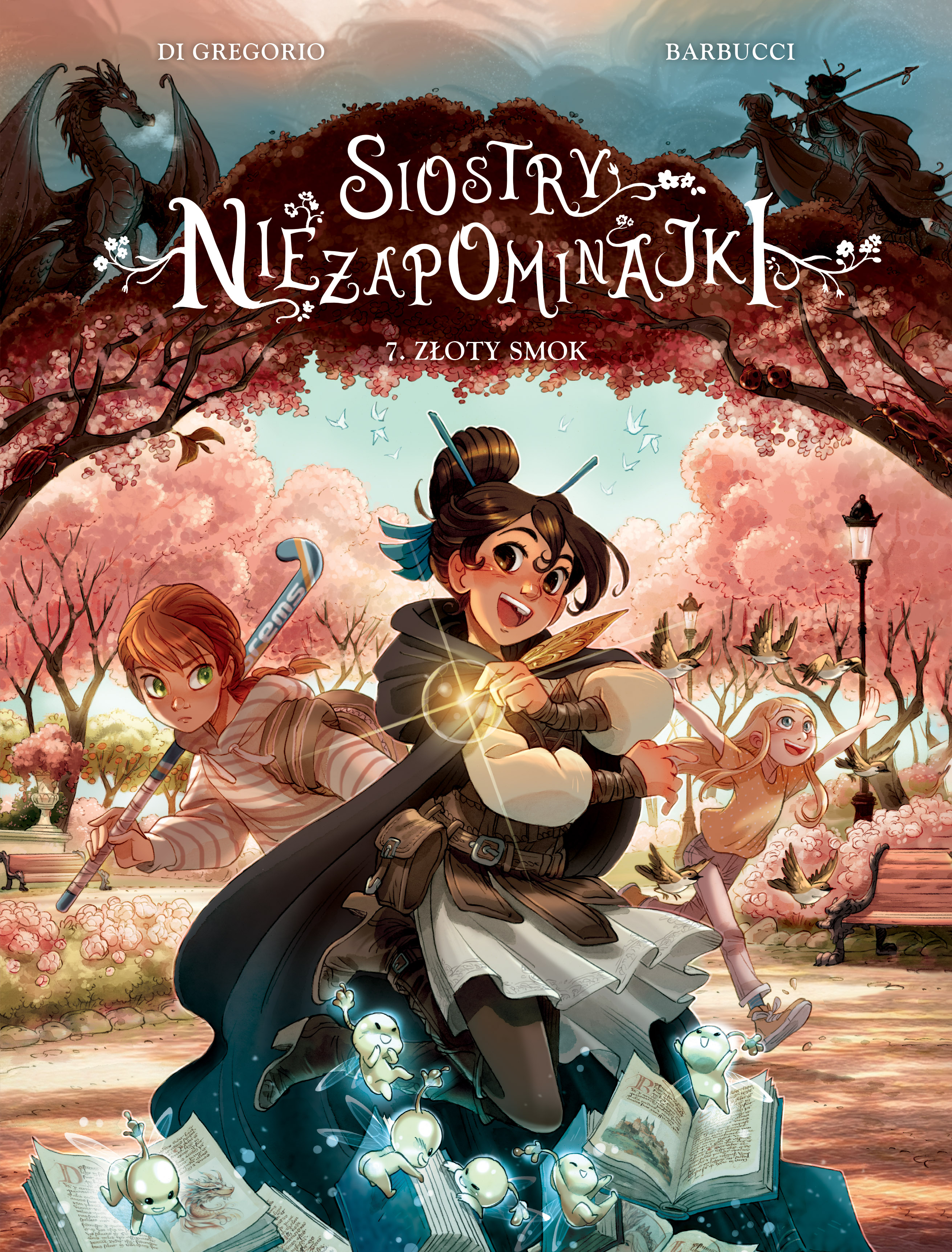 Siostry Niezapominajki – Złoty smok, tom 7