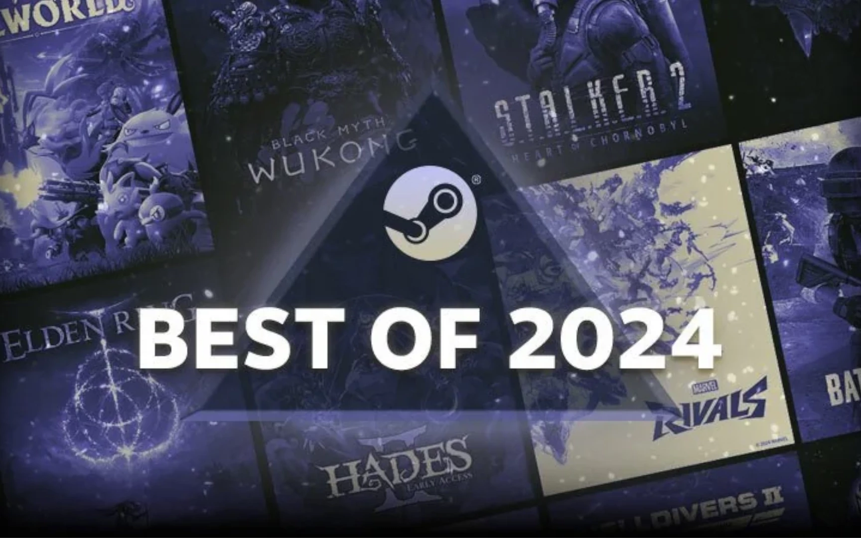 Steam podsumowuje 2024. Odkryj najpopularniejsze i najbardziej dochodowe gry roku