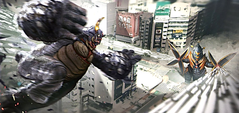 GigaBash przypomina Godzilla: Destroy All Monsters Melee. Wielkie potwory demolują miasto