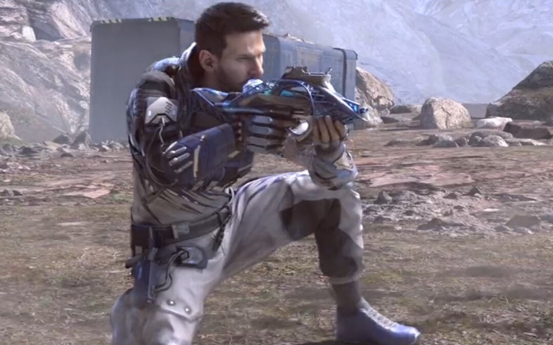 Messi w Call of Duty