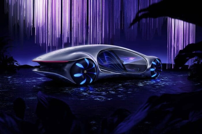 Avatar 2 na pierwszych materiałach. Mercedes-Benz z samochodem inspirowanym światem Jamesa Camerona