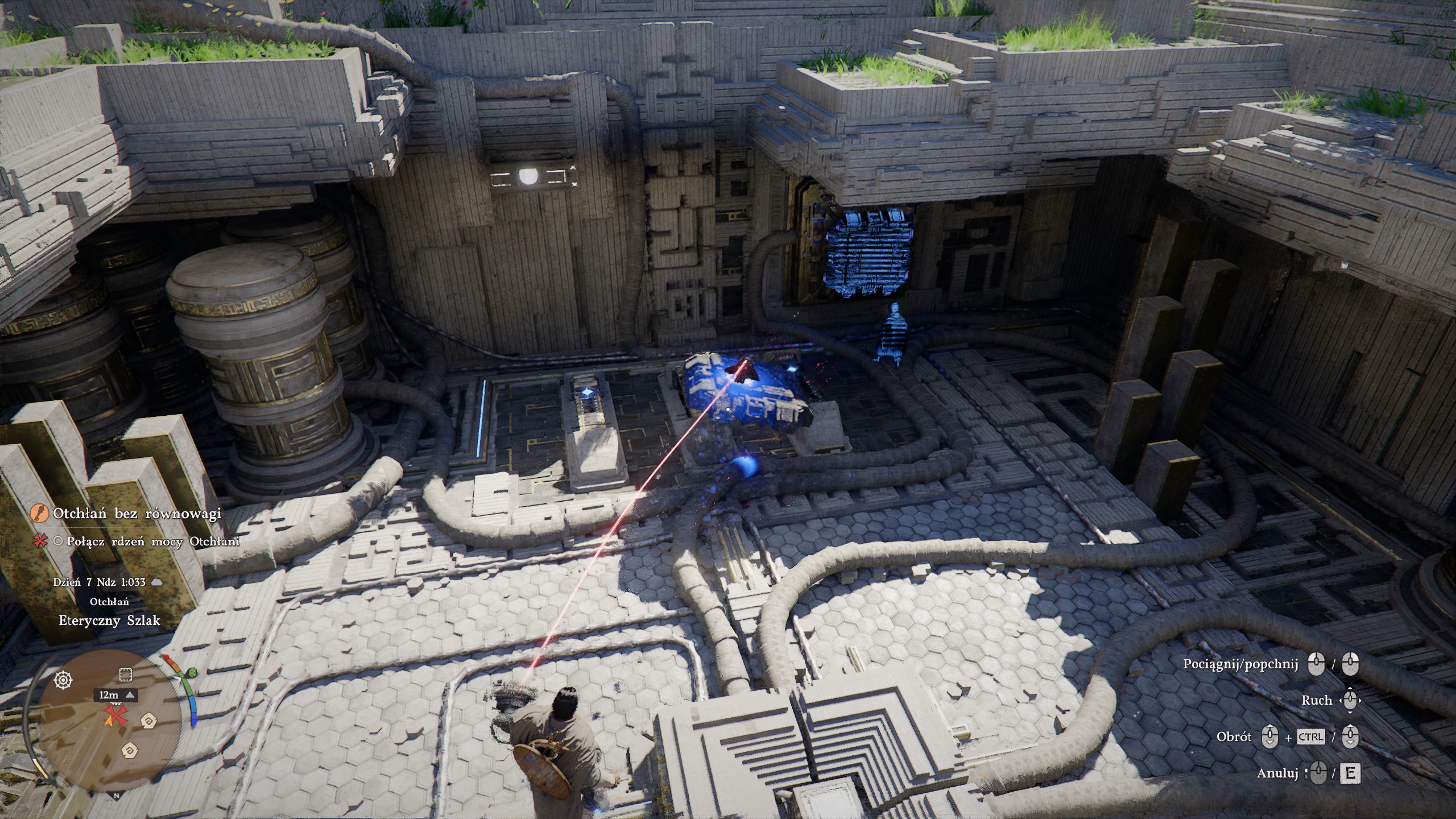 Crimson Desert - Aksjomat, łapanie, przeciąganie, układanie przedmiotów za pomocą rękawicy