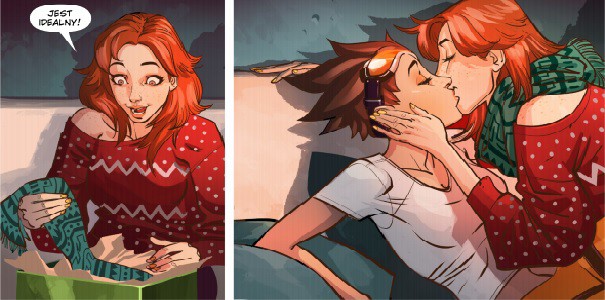 Smuga ze swoją dziewczyną na nowym komiksie od Blizzarda