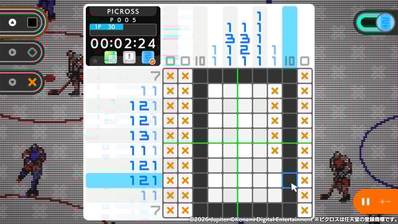 PICROSS S KONAMI ANTIQUES edition #13