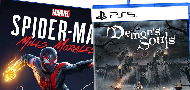 Spider-Man: Ultimate Edition i Demon&#039;s Souls z rozmiarami plików. Przygoda Pająka zajmie przynajmniej 100 GB