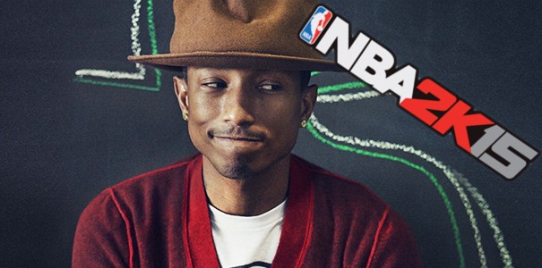 Pharrell Williams dobierze ścieżkę dźwiękową w NBA 2K15, która uraduje żeńską część graczy