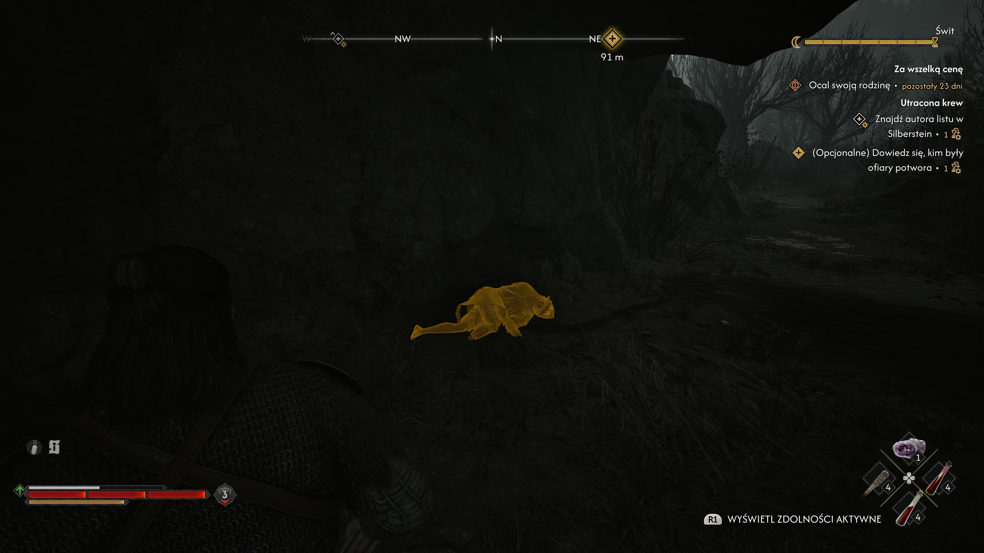 The Blood of Dawnwalker - Utracona krew: zbadaj jaskinię, Muroń, Silberstein, ofiary potwora
