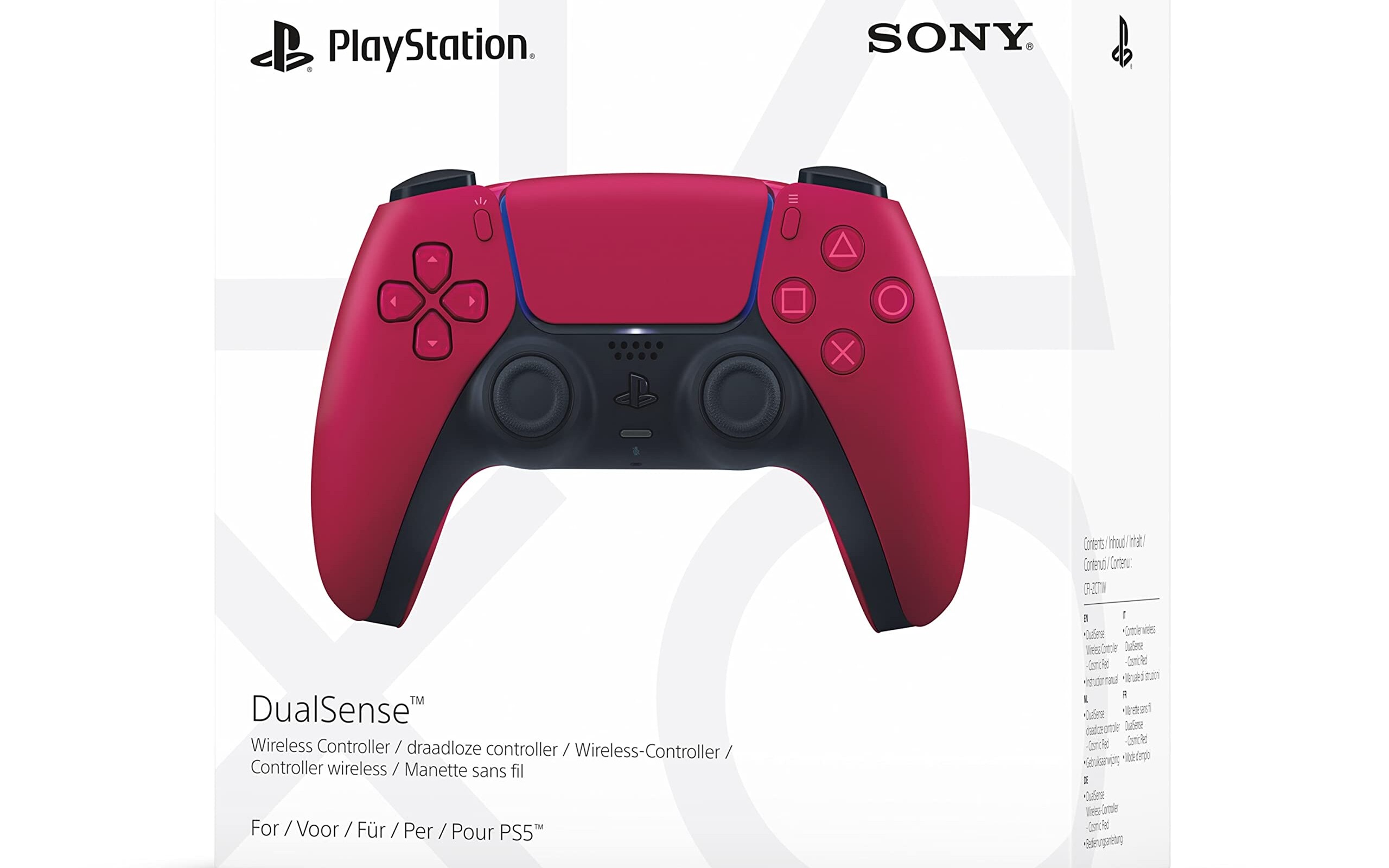 dualsense red