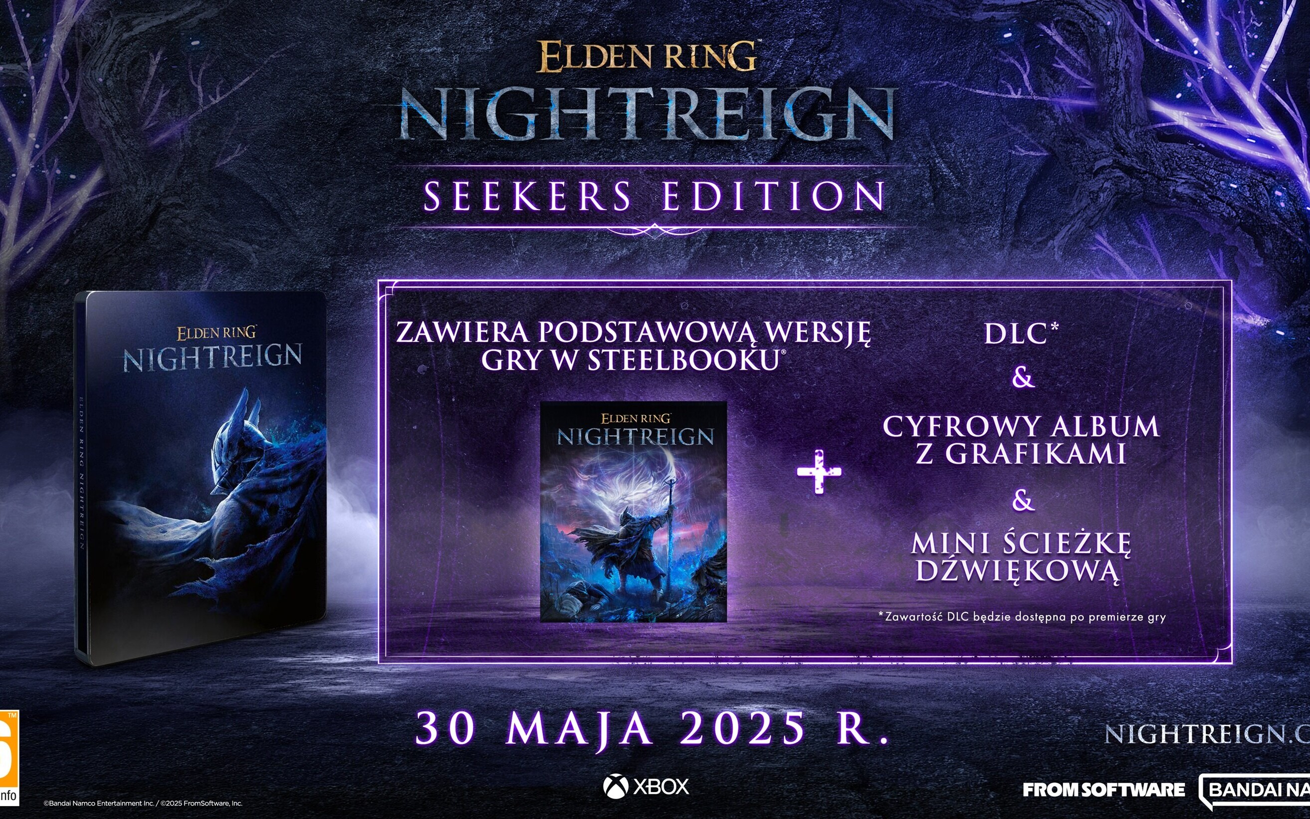 Elden Ring Nightreign na PS4/PS5/XBOX + steelbook jeszcze taniej, bo w pre-orderze od 209 zł