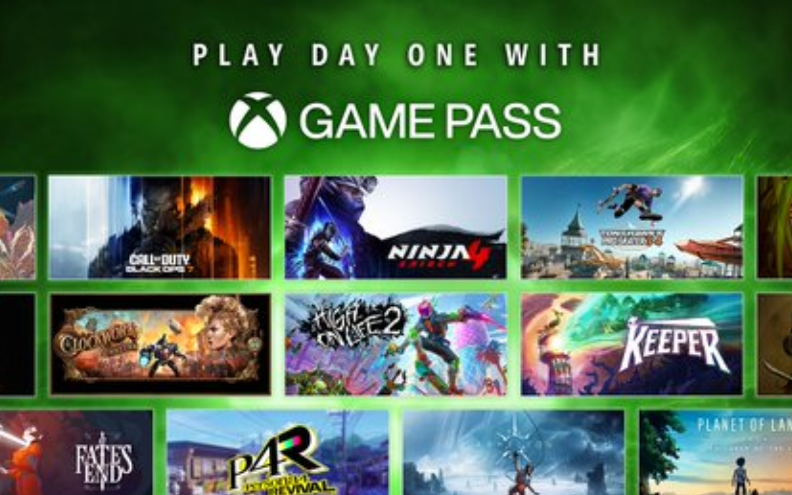 Xbox Game Pass Play Day One - Xbox Game Showcase