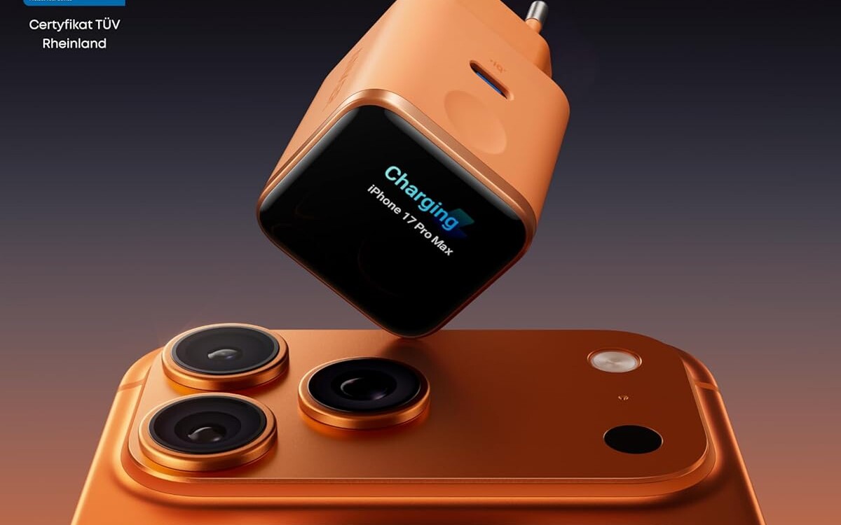 Ładowarka Anker 45W do iPhone i iPad - inteligentne ładowanie, rozpoznanie telefonu i sterowanie wyświetlaczem