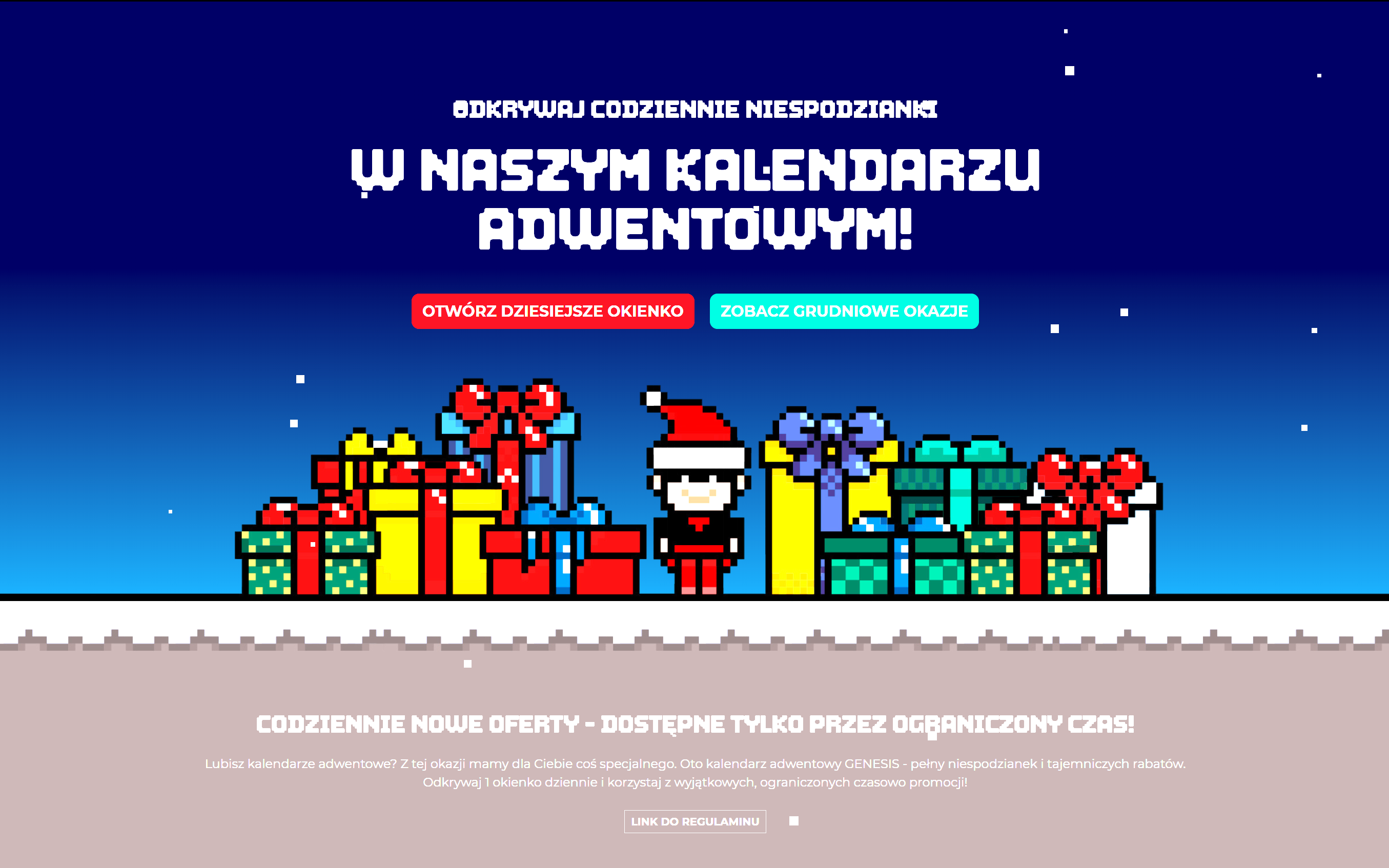 Genesis odpala świąteczne okienka. Codzienne promocje z kalendarza adwentowego aż do Wigilii. Otwieraj z nami!