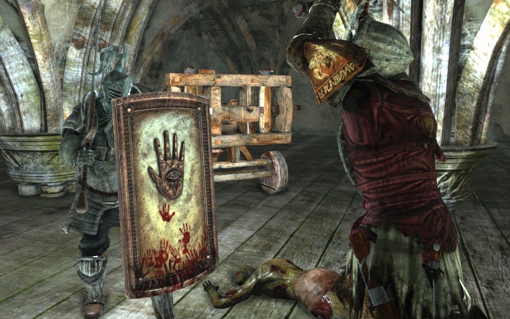 Tarcza zaprojektowana przez gracza ląduje w Dark Souls II