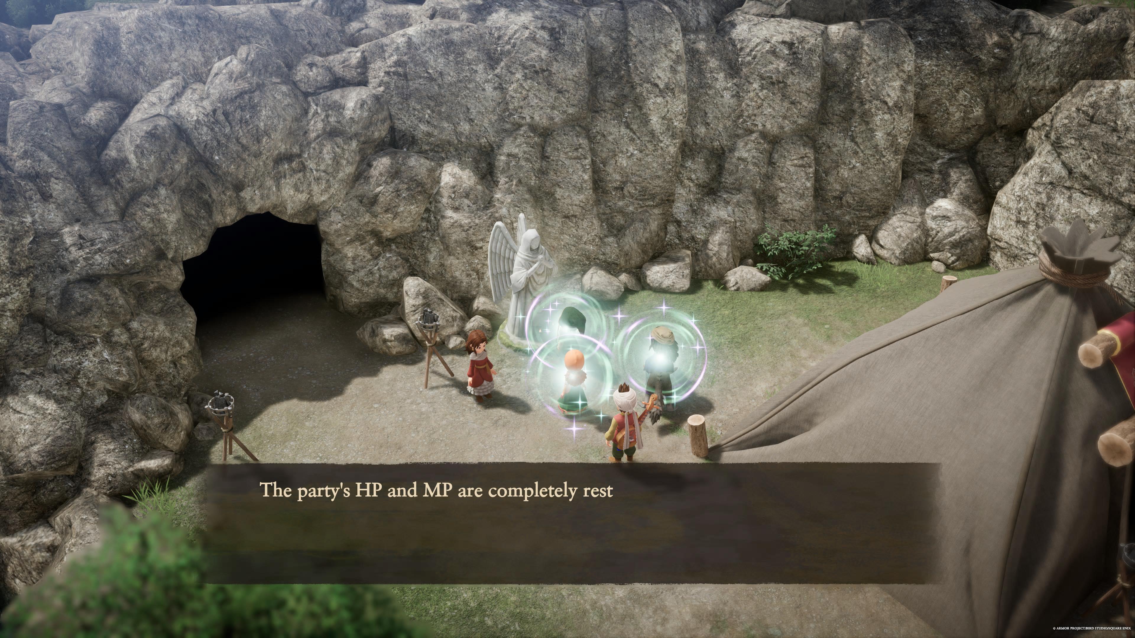 Dragon Quest VII -  recenzja. Statuy 