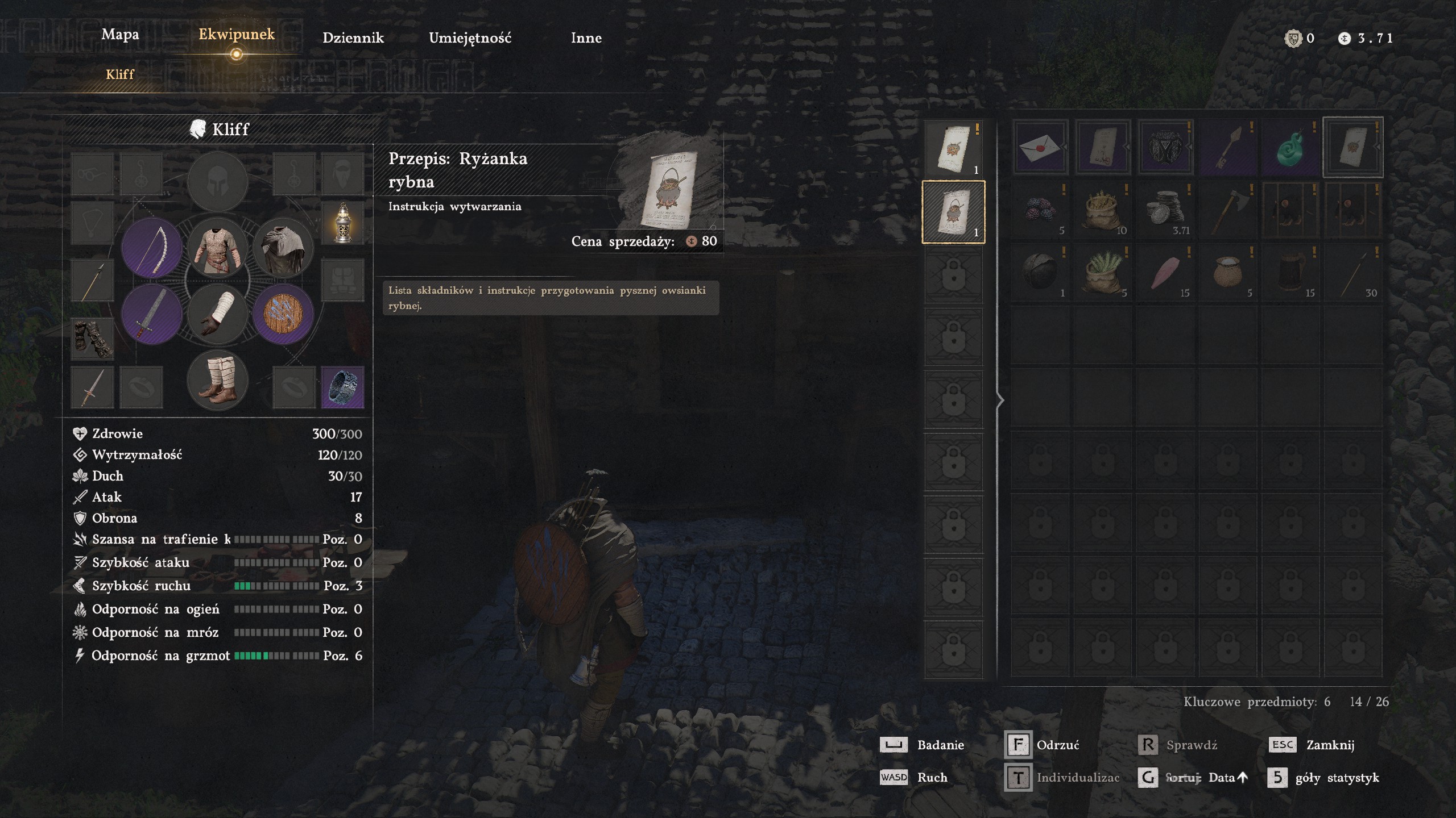 Crimson Desert - Prośba Reene: ryby, ryżanka rybna, owsianka, gotowanie