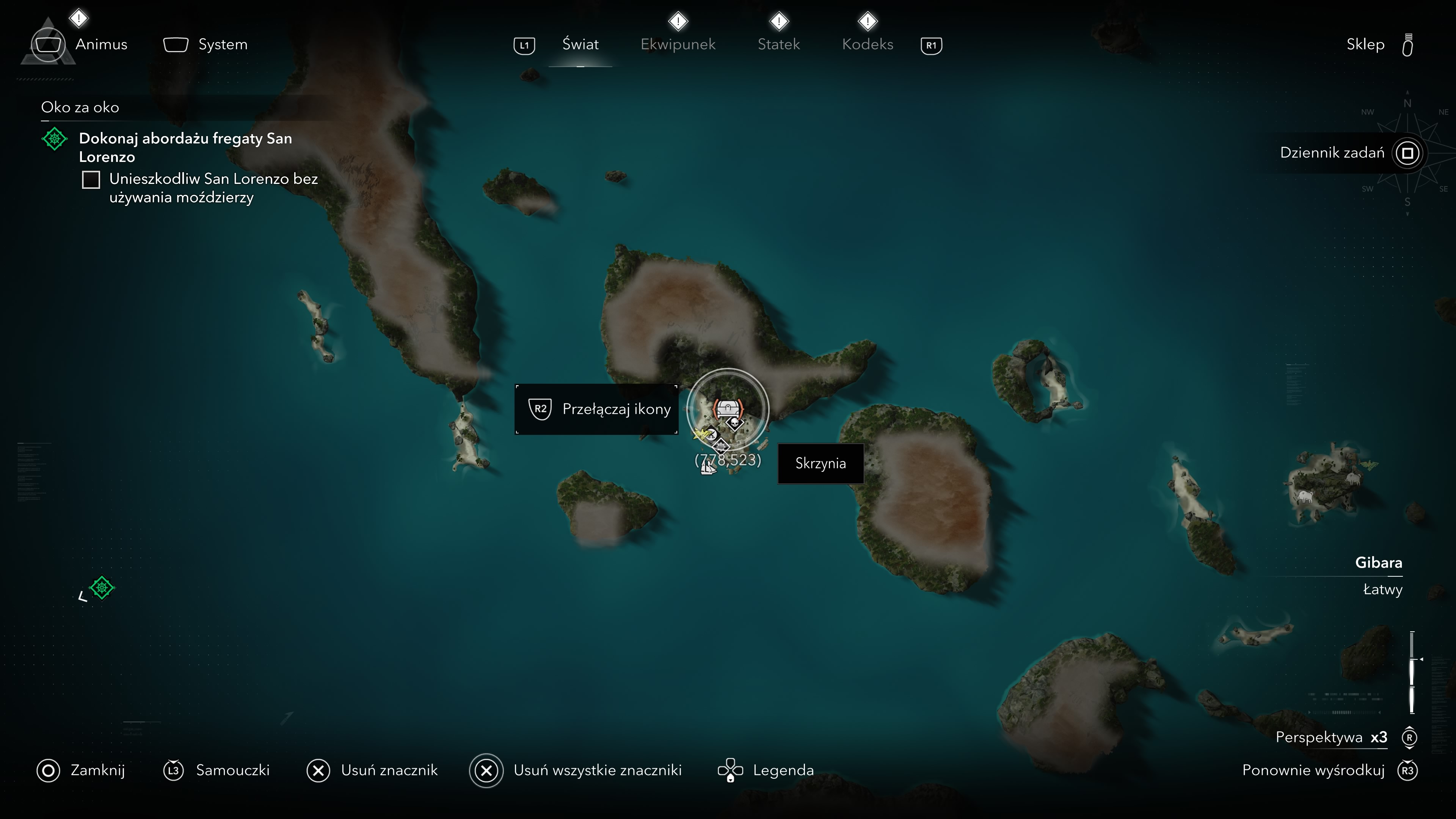 Assassin's Creed Black Flag Resynced - Sekrety na Crooked Island