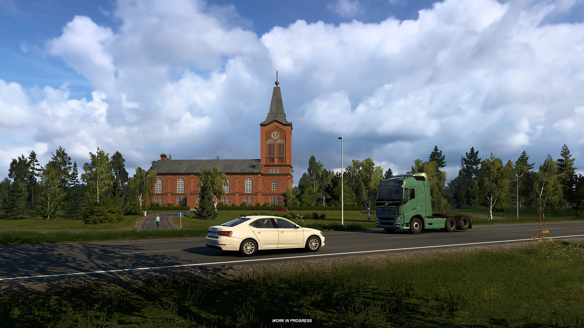 Euro Truck Simulator 2 - Nordic Horizons & Benelux Rework #1