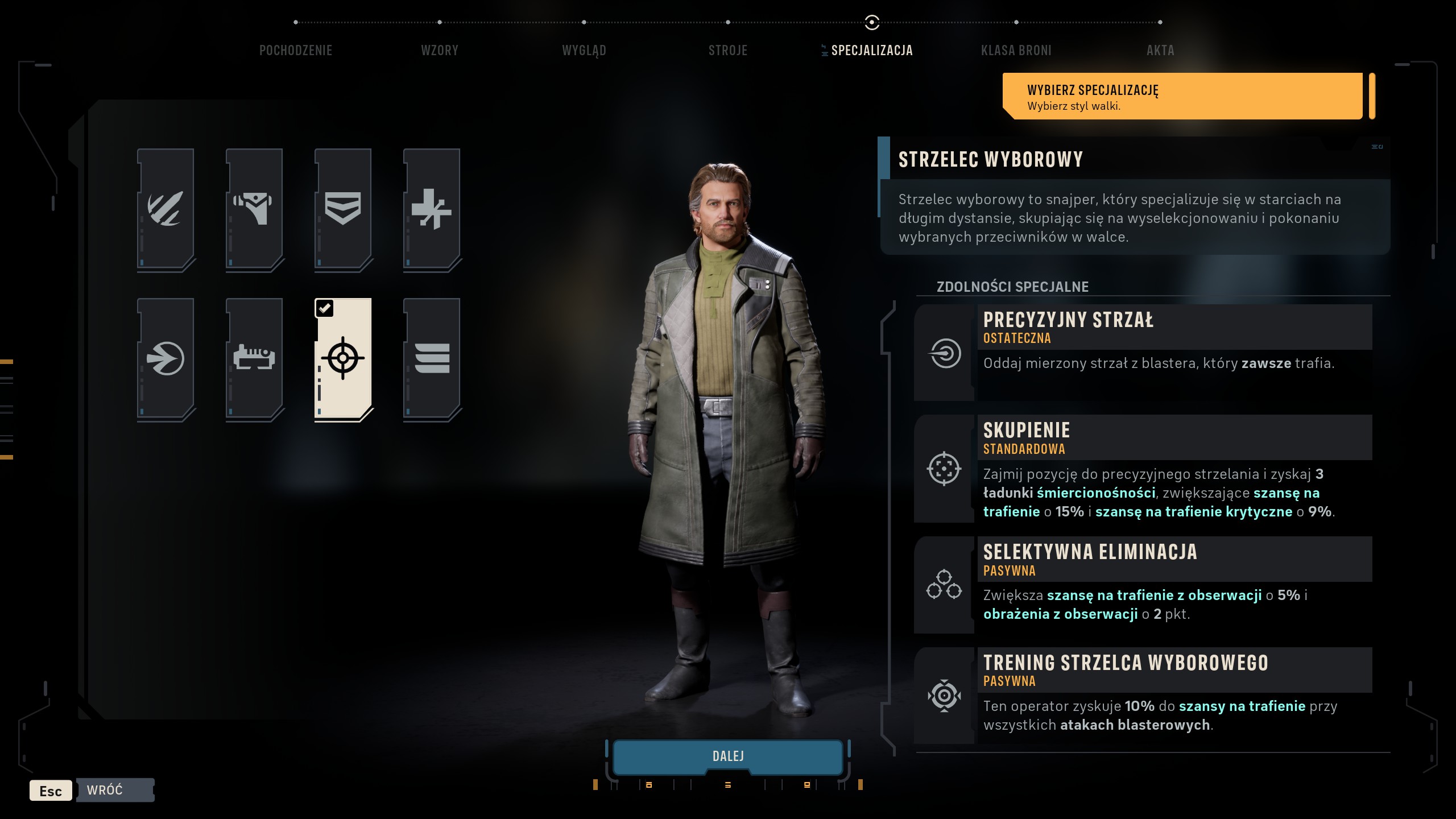Star Wars Zero Company - Najlepsza specjalizacja i styl walki: co wybrać przy tworzeniu postaci?