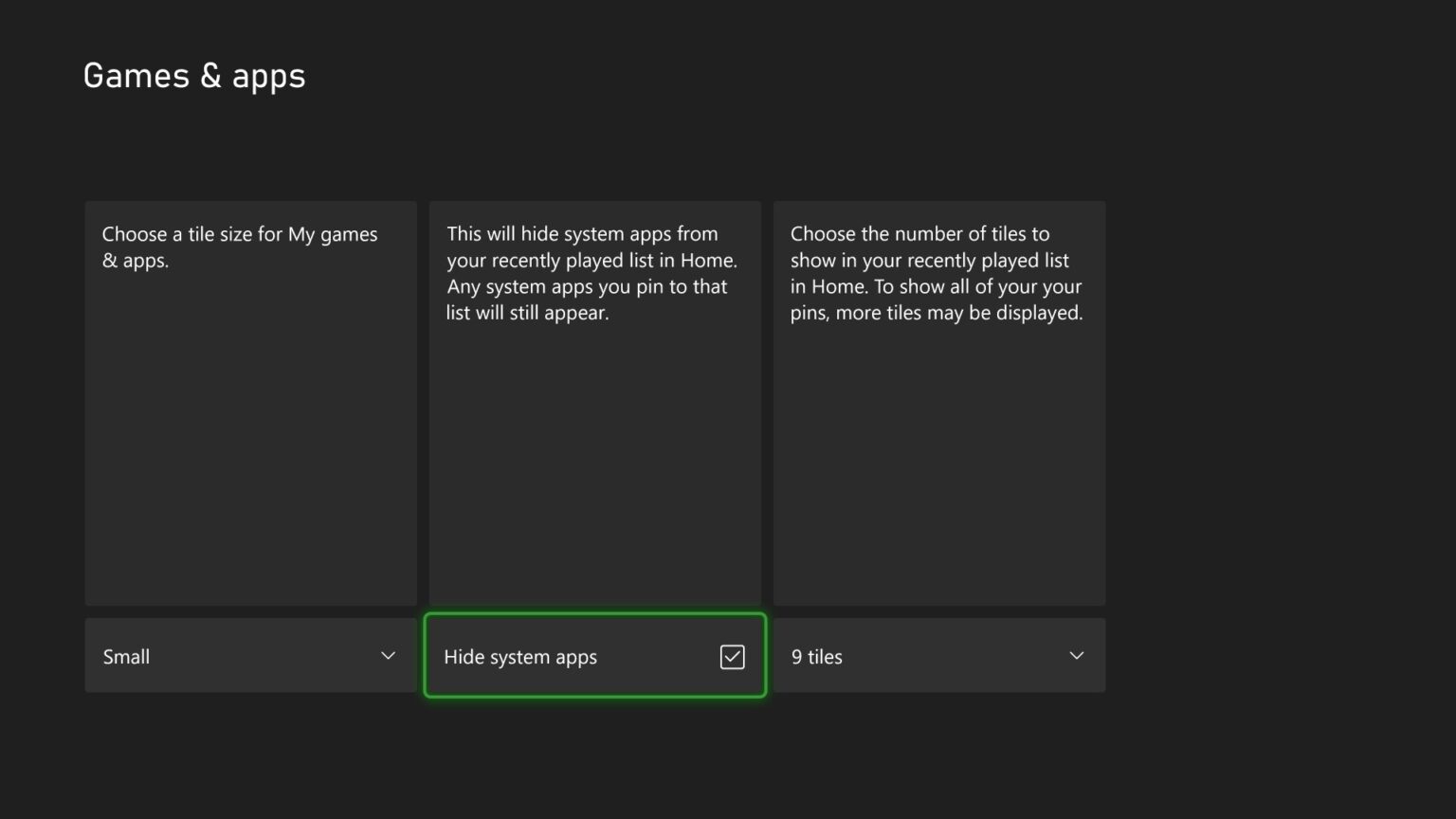 Xbox nowy UI
