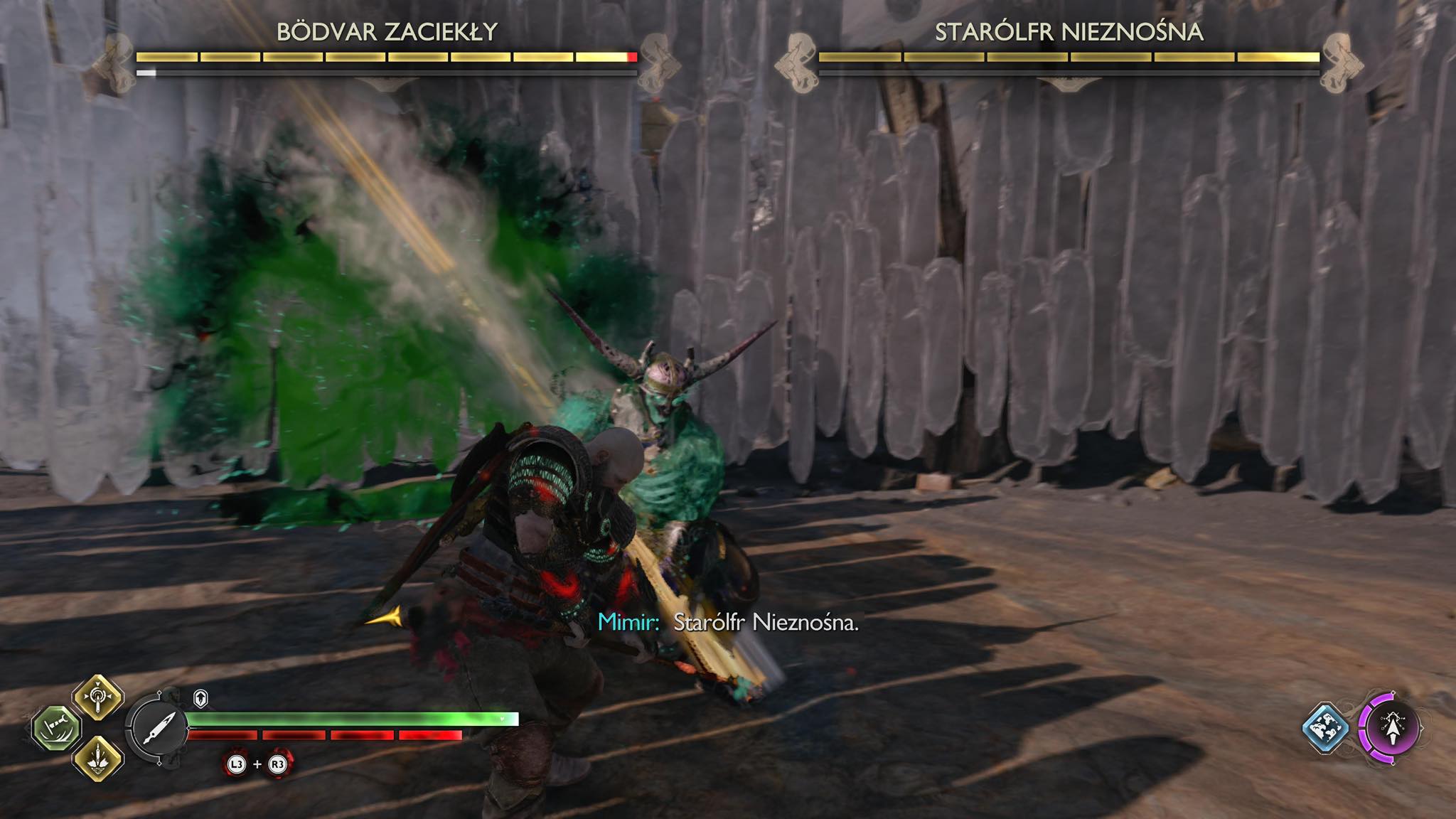 God of War Ragnarok - Bodvar Zaciekły i Starolfr Nieznośna: Nagrobek berserków - Svartalfheim