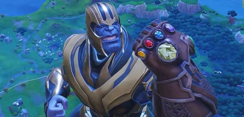 Fortnite z Thanosem. Gameplay pokazuje możliwości potężnej postaci