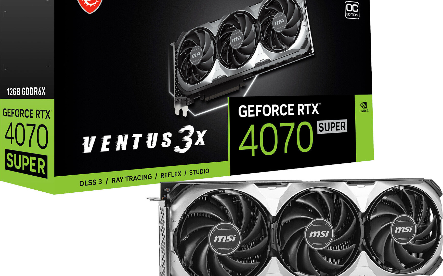 Porządna karta graficzna RTX 4070 12 GB VRAM z OC - za rekordowe 2399 zł (rabat 400 zł)