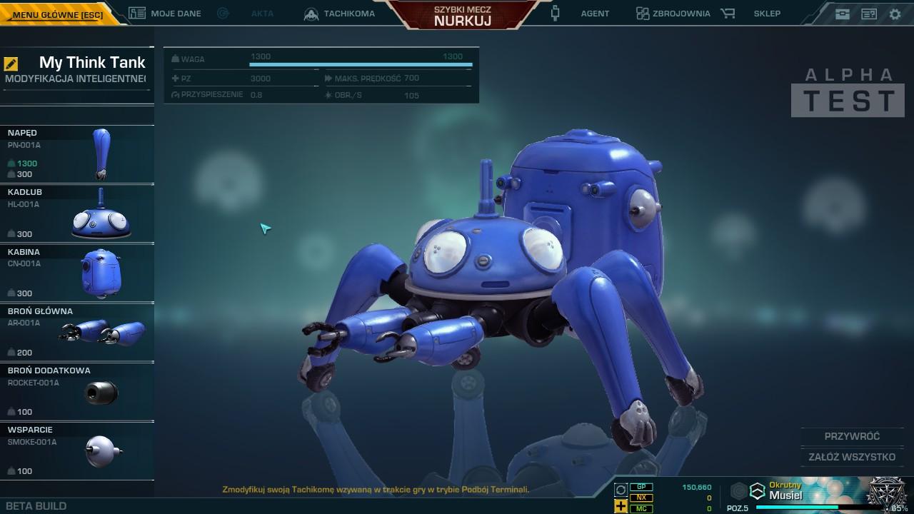 Prototypowy Mega Man na trailerze